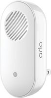 Arlo - Chime 2 - Smart Wi-Fi Enabled Doorbell and Camera Accessory - White - Large Front