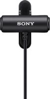 Sony - ECMLV1 Omnidirectional Lavalier Microphone with Compact Stereo - Large Front