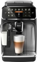 Philips 4300 Series Fully Automatic Espresso Machine with LatteGo Milk Frother, 8 Coffee Varietie... - Large Front