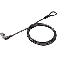 Kensington - Slim Combo Lock for Standard Slot - Black - Large Front
