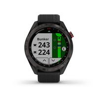 Garmin - Approach S42 GPS Smartwatch 30 mm  Metal - Gunmetal - Large Front