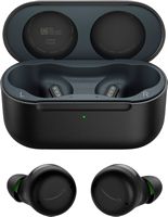 Amazon - Echo Buds (2nd Gen) True Wireless Noise Cancelling In-Ear Headphones - BLACK - Large Front