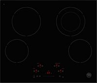 Bertazzoni - Professional Series 24” Built-in Electric Ceran Cooktop - Black - Large Front