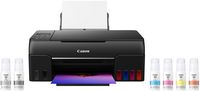 Canon - PIXMA MegaTank G620 Wireless All-In-One Inkjet Printer - Black - Large Front