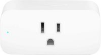 Amazon - Smart Plug, works with Alexa - White - Large Front