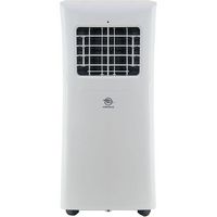 AireMax - 300 Sq. Ft 5,000 BTU Portable Air Conditioner - White - Large Front