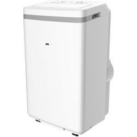 AuxAC - 350 Sq. Ft Portable Air Conditioner and 7,600 BTU Heater - White - Large Front