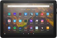 Amazon - Fire HD 10 – 10.1” – Tablet – 32 GB - Black - Large Front