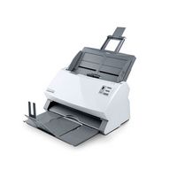 Plustek - SmartOffice PS3180U Document Scanner - White - Large Front