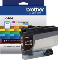 Brother - LC404BK INKvestment Tank Ink Cartridge - Black - Large Front