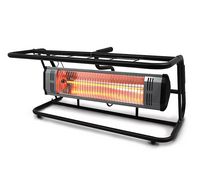 Heat Storm - Infrared Heater and Roll Cage combo - SILVER - Large Front