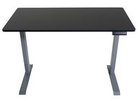 Victor - Electric Full Standing Desk - Black - Large Front
