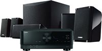 Yamaha - YHT-5960 Premium All-in-One Home Theater System with 8K HDMI and Wi-Fi - Black - Large Front