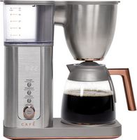 Café - Smart Drip 10-Cup Coffee Maker with WiFi - Stainless Steel - Large Front