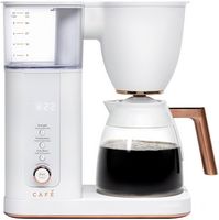 Café - Smart Drip 10-Cup Coffee Maker with Wi-Fi - Matte White - Large Front
