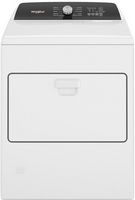 Whirlpool - 7.0 Cu. Ft. Gas Dryer with Moisture Sensing - White - Large Front