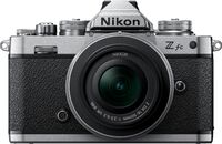 Nikon - Z fc 4K Video Mirrorless Camera w/ NIKKOR Z DX 16-50mm f/3.5-6.3 VR - Black/Silver - Large Front