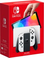 Nintendo - Switch – OLED Model w/Joy-Con - White - Large Front