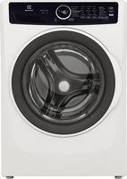Electrolux - 4.5 Cu.Ft. Stackable Front Load Washer with Steam and LuxCare Wash System - White - Large Front