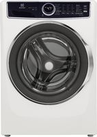 Electrolux - 4.5 Cu.Ft. Stackable Front Load Washer with Steam and LuxCare Plus Wash System - White - Large Front