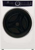 Electrolux - 4.5 Cu.Ft. Stackable Front Load Washer with Steam and SmartBoost Wash System - White - Large Front