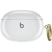 SaharaCase - Hybrid Flex Case for Beats by Dr. Dre - Beats Studio Buds and Buds+ - Clear - Large Front