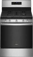 Whirlpool - 5.0 Cu. Ft. Gas Range with Air Fry for Frozen Foods - Stainless Steel - Large Front