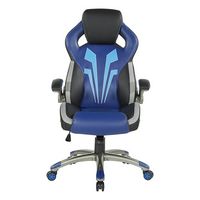OSP Home Furnishings - Ice Knight Gaming Chair in - Blue - Large Front