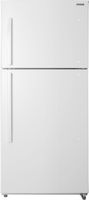 Insignia™ - 18 Cu. Ft. Top-Freezer Refrigerator with Handles - White - Large Front