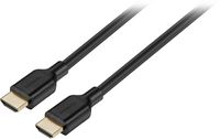 Insignia™ - 6' 4K Ultra HD HDMI Cable - Black - Large Front