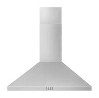 Whirlpool - 30 inches - Convertible - Wall Range Hood - Stainless Steel - Large Front