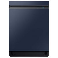 Samsung - Bespoke AutoRelease Smart Built-In Dishwasher with Linear Wash, 39dBA - Navy Steel - Large Front