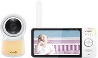 VTech - Smart Wi-Fi Video Baby Monitor w/ 5” HC Display and 1080p HD Camera, Built-in night light... - Large Front