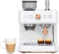 Café - Bellissimo Semi-Automatic Espresso Machine with 15 bars of pressure, Milk Frother, and Bui... - Large Front