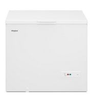 Whirlpool - 9 Cu. Ft. Convertible Freezer to Refrigerator with Baskets - White - Large Front