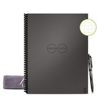 Rocketbook - Core Smart Reusable Notebook Dot-Grid 8.5