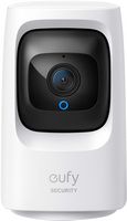 eufy - Indoor Wired 2K PTZ Security Camera with AI Detection - White - Large Front