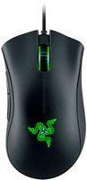 Razer - DeathAdder Essential Optical Gaming Mouse - Wired - Black - Large Front