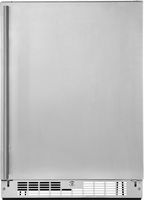 Insignia™ - 5.4 Cu. Ft. Indoor/Outdoor Mini Fridge with ENERGY STAR Certification - Stainless steel - Large Front