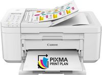 Canon - PIXMA TR4720 Wireless All-In-One Inkjet Printer - White - Large Front