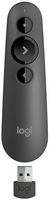 Logitech - R500s Presenter Bluetooth and USB Remote Control - Graphite - Large Front
