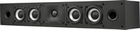 Polk Audio - Monitor XT35 Center Channel Speaker - Midnight Black - Large Front