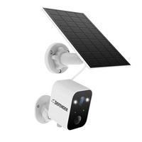 Defender - Solar Powered 4K AI Everwatch Wireless Security Camera with 3W Solar Panel, AI Detecti... - Large Front