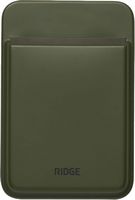 The Ridge Wallet - Magsafe Cardholder - Matte Olive - Large Front