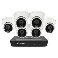 Swann Professional 8-Channel, 6-Dome Cameras 4K UHD, Indoor/Outdoor PoE Wired 2TB HDD NVR Securit... - Large Front