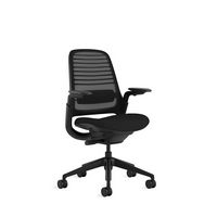 Steelcase - Series 1 Chair with Black Frame - Onyx - Large Front