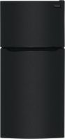 Frigidaire - 18.3 Cu. Ft. Top Freezer Refrigerator - Black - Large Front