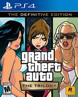 PS4 Grand Theft Auto: The Trilogy The Definitive Edition - PlayStation 4 - Large Front