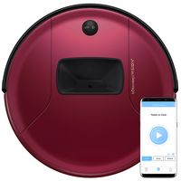 bObsweep - PetHair Vision PLUS Wi-Fi Connected Robot Vacuum & Mop - Beet - Large Front