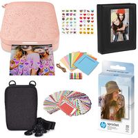 HP - Sprocket Portable Photo Printer Gift Bundle with 2